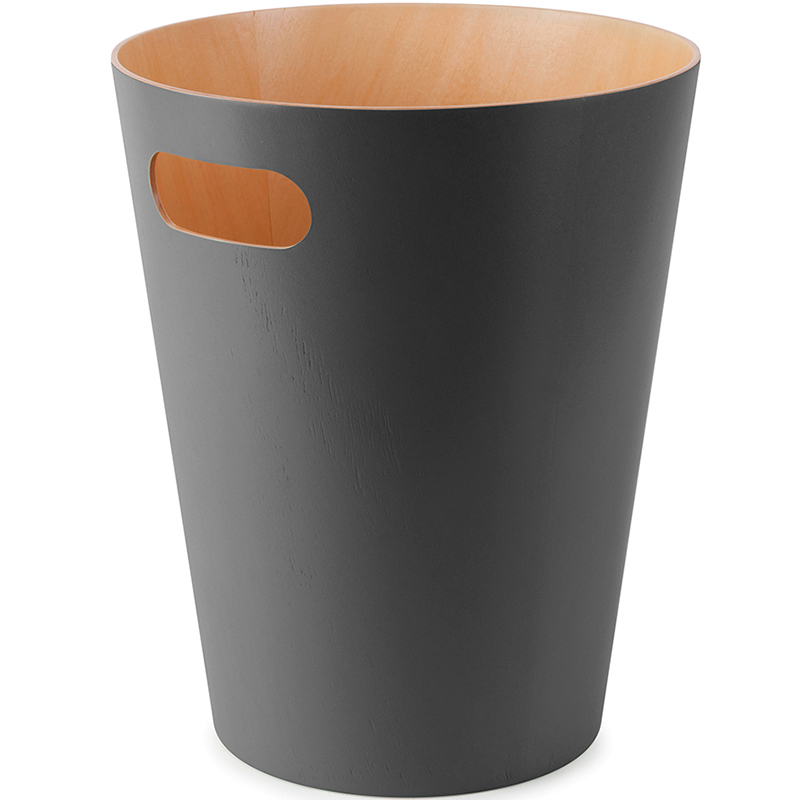 

Корзина для мусора Woodrow серая, Серый