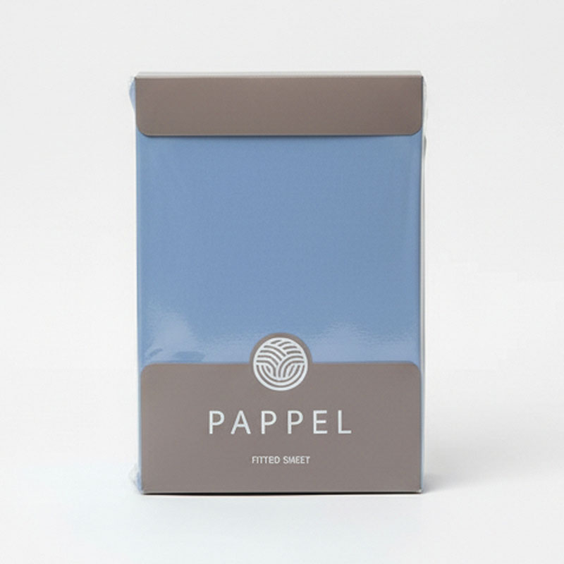 Простыня натяжная 1,5-спальная Pappel Comfort, цвет темно-синий