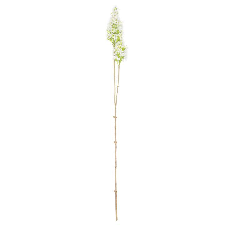 Искусственные цветы Silk-ka Сирень 107см, цвет кремовый