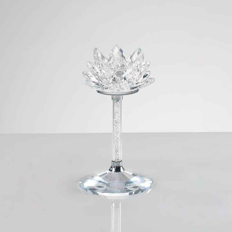 Подсвечник Mascagni Cristallo Lotus 14см