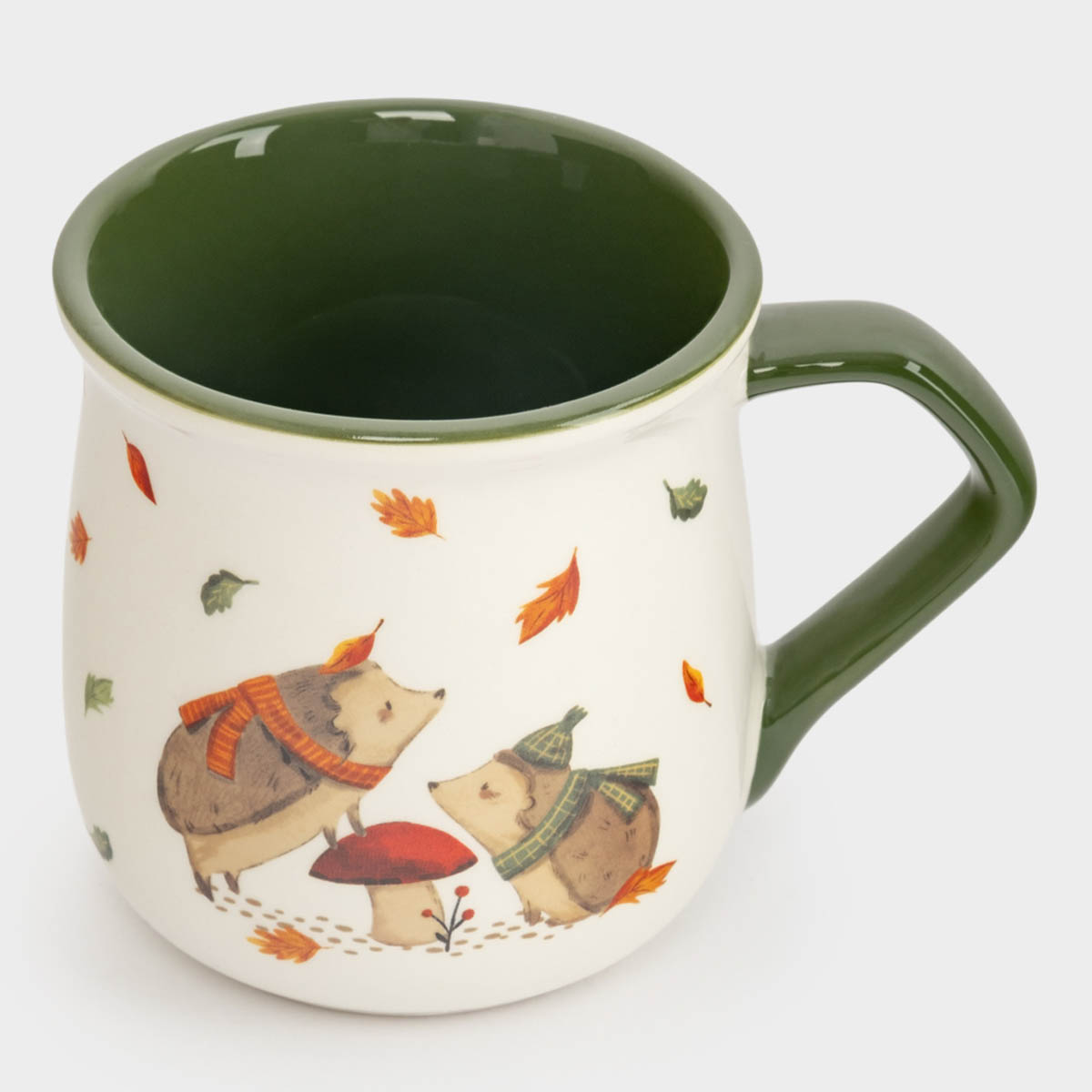Кружка Anna Lafarg Autumn Friends Ежи у гриба