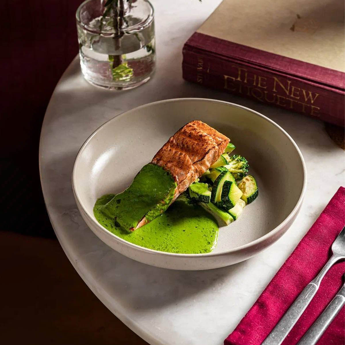 Салатник 24 (Pasta) Snowfall (экрю), Nordline