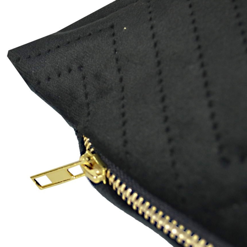 Наволочка декоративная велюровая Sofi de Marko Оникс, цвет черный