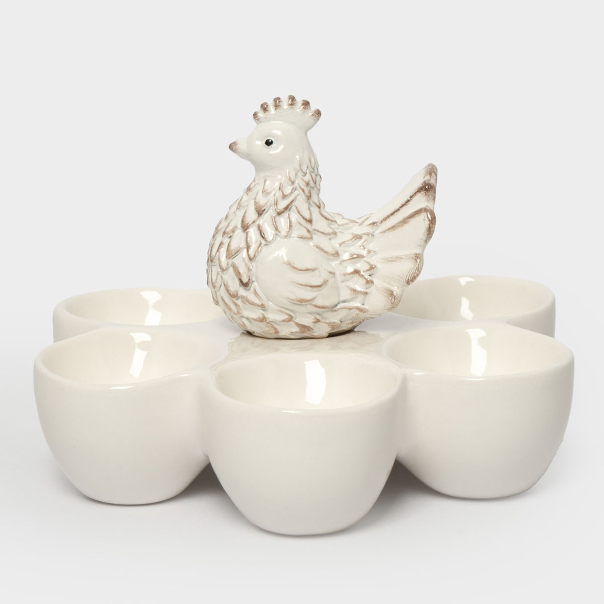 Блюдо пасхальное Anna Lafarg Пасха Натуральная 14х13см