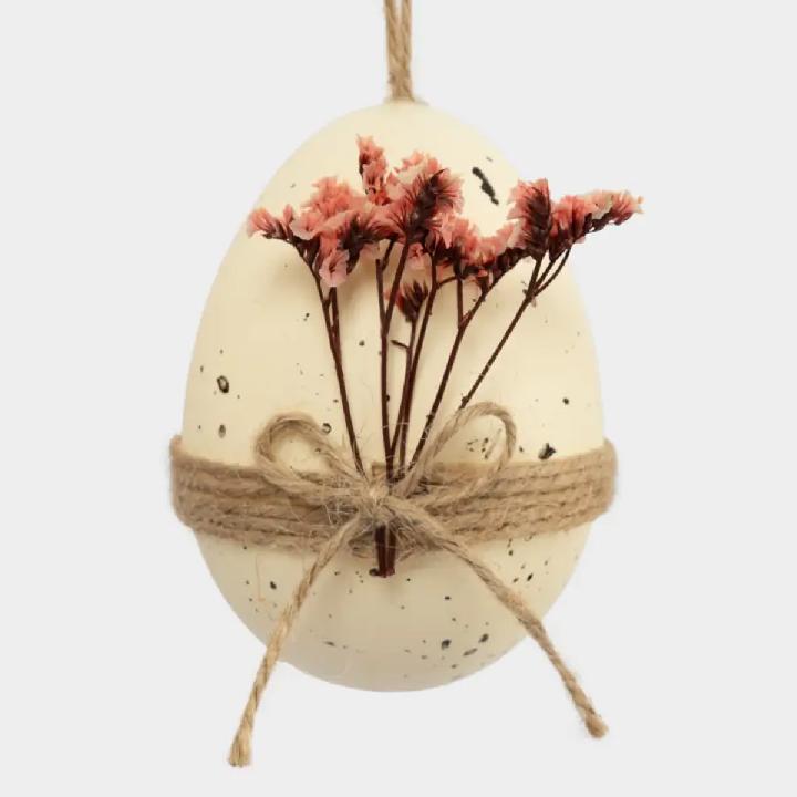 Яйцо пасхальное подвес Anna Lafarg Пасха Натуральная Веточки