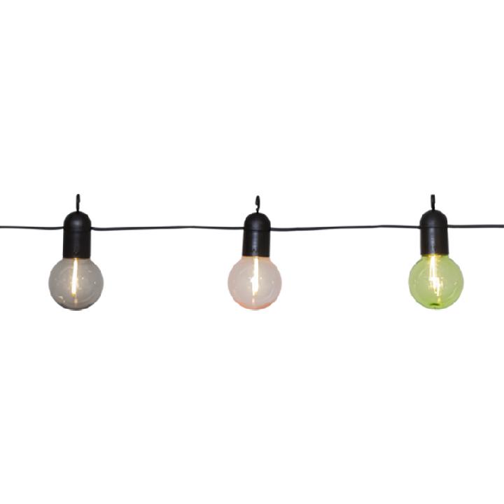 Уличная гирлянда Star Trading AB Christmas 10 LED ламп, разноцветный