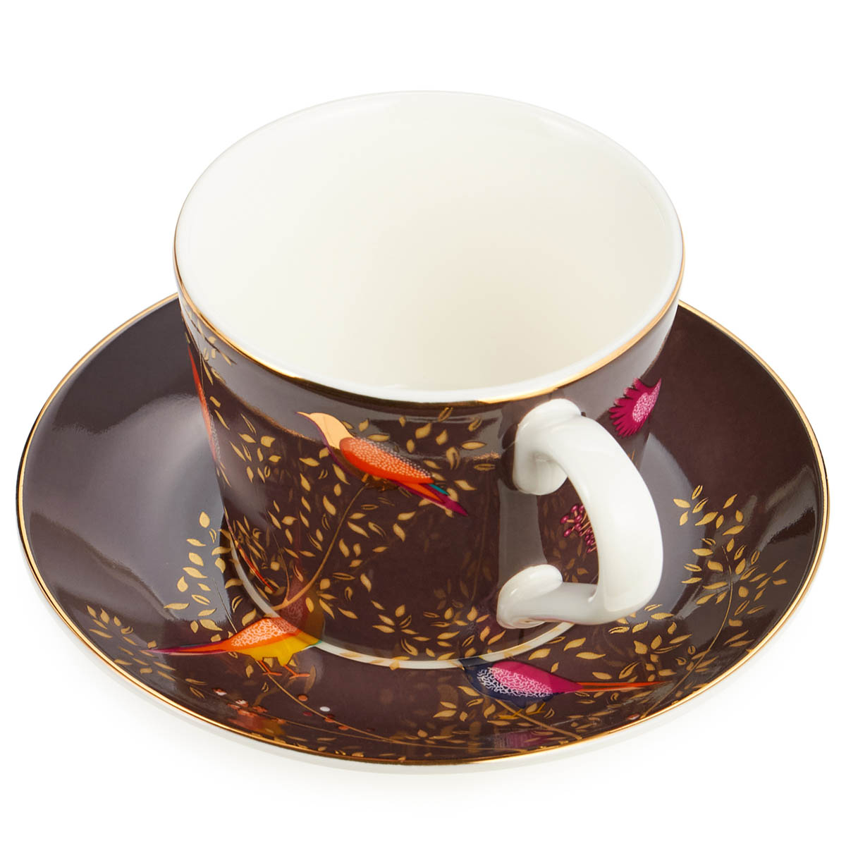 Набор кофейный Lefard Golden Birds 4 предмета на 2 персоны