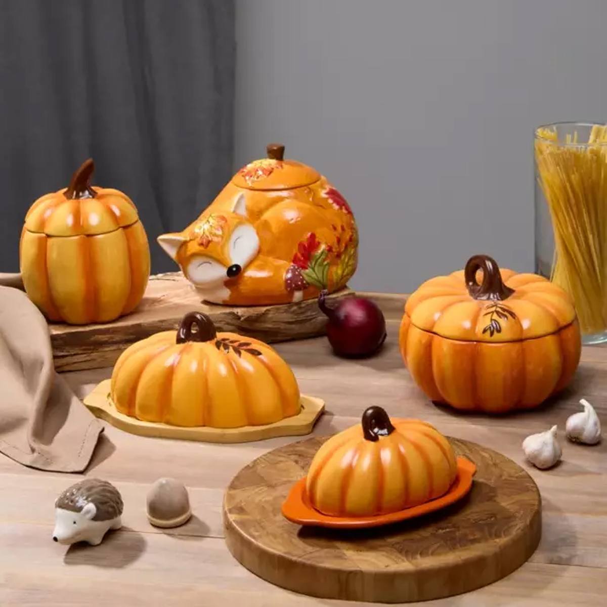 Банка для хранения Decor de table Родная природа Тыковка