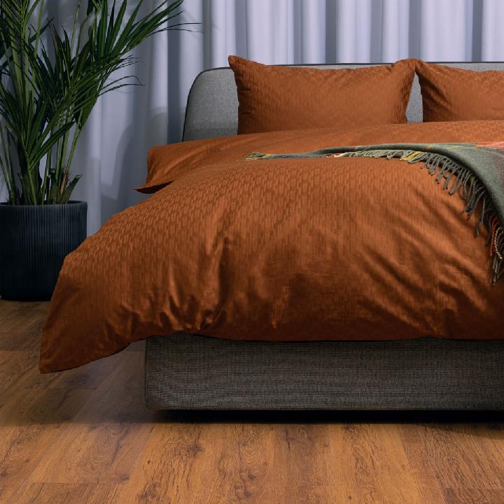 Комплект постельного белья 1,5-спальный Pappel Jacquard Brown