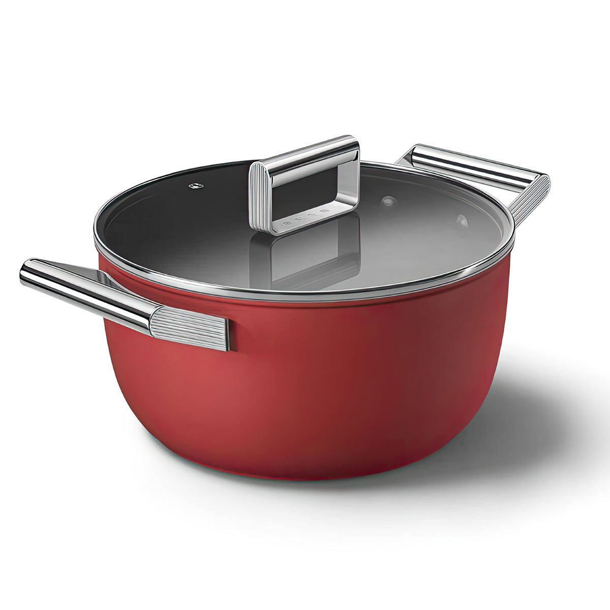 Кастрюля Smeg 50’s Style 24см, red