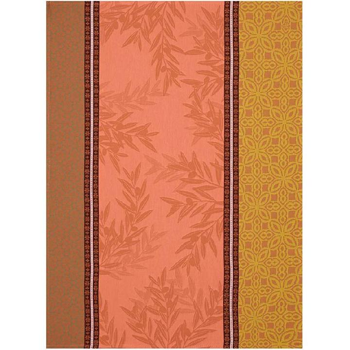 Полотенце кухонное Le Jacquard Francais Oliviers, цвет розовый