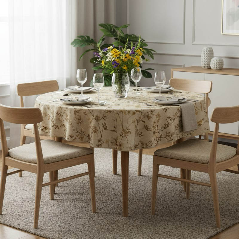 Скатерть круглая Pappel Hollis 180см