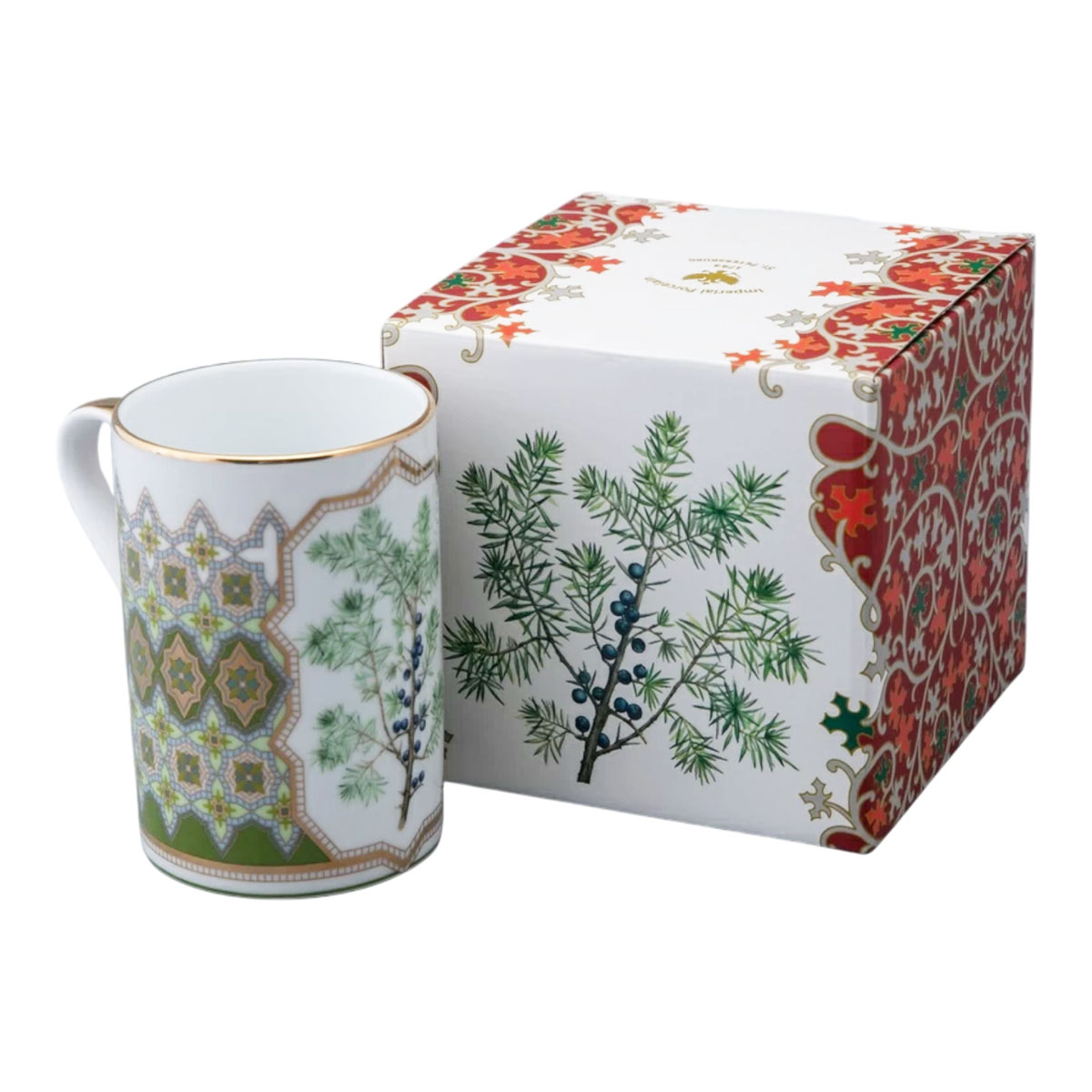 Кружка ИФЗ Цветы и ягоды России. Можжевельник ароматный