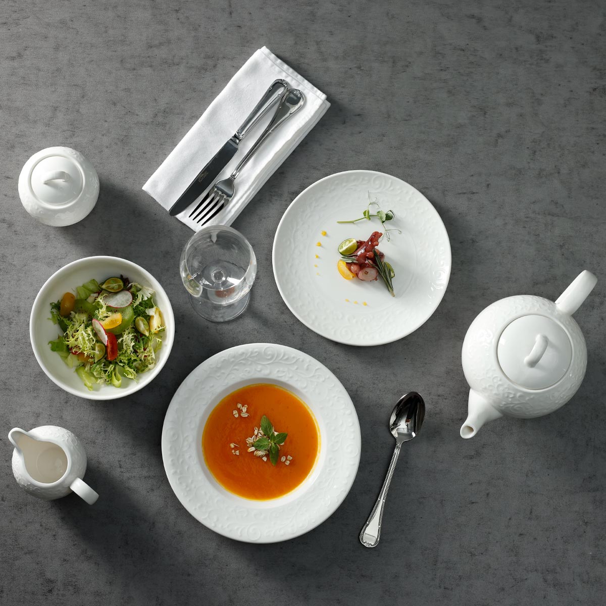 Салатник Home Chef by T E Floral 720мл, 16см