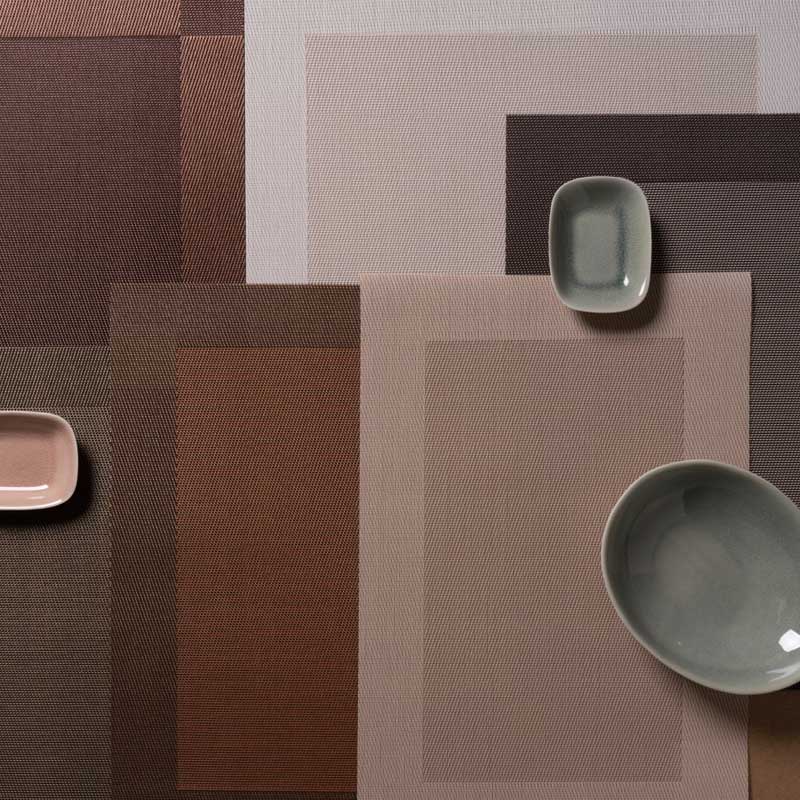 Салфетка сервировочная Zapel Frame light grey