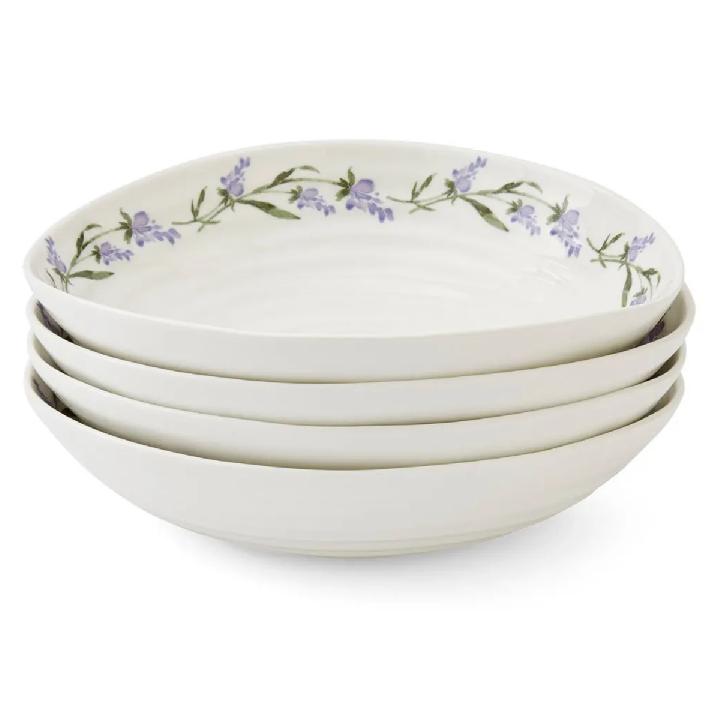 Набор тарелок для пасты Portmeirion Sophie Conran Lavandula 4шт