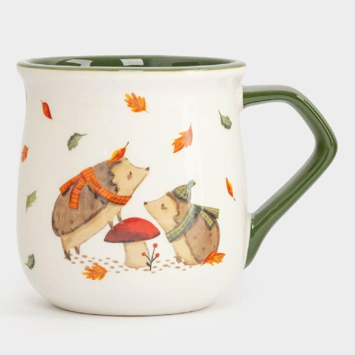 Кружка Anna Lafarg Autumn Friends Ежи у гриба