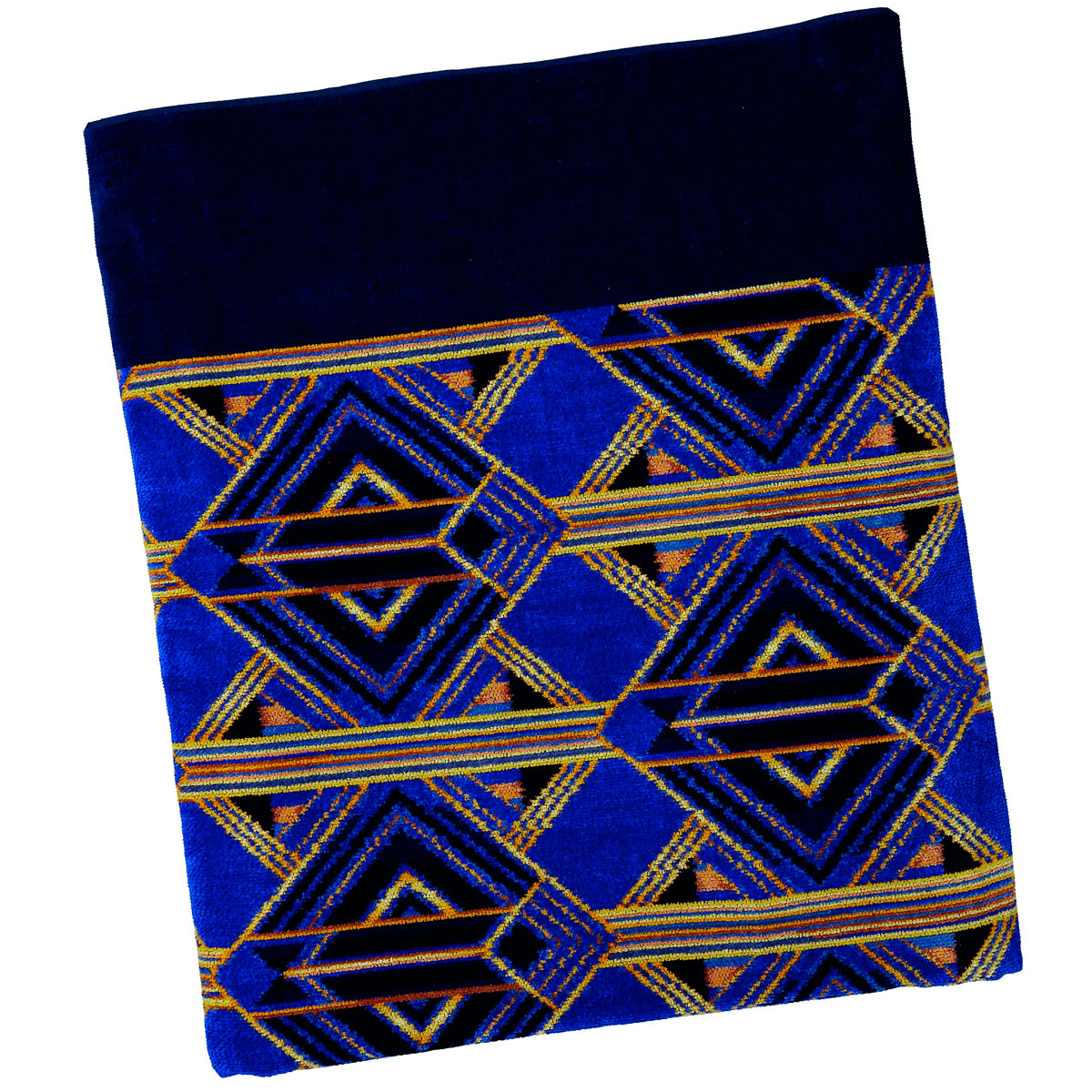 Плед Feiler Gatsby 150x230см, синий