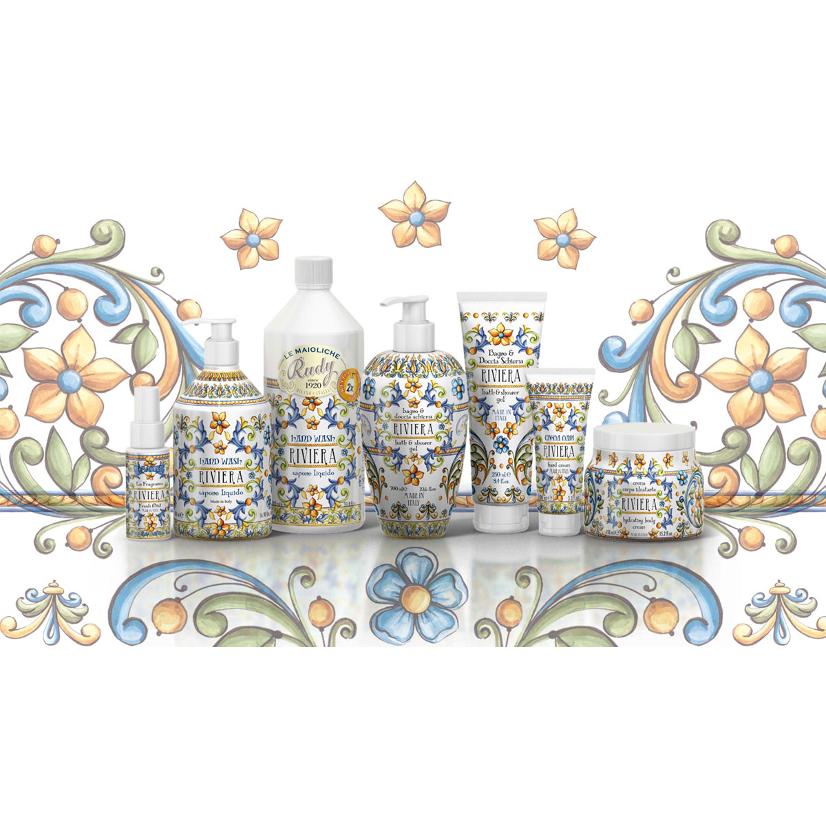 Гель для душа Rudy Profumi Le Maioliche Ривьера 700мл