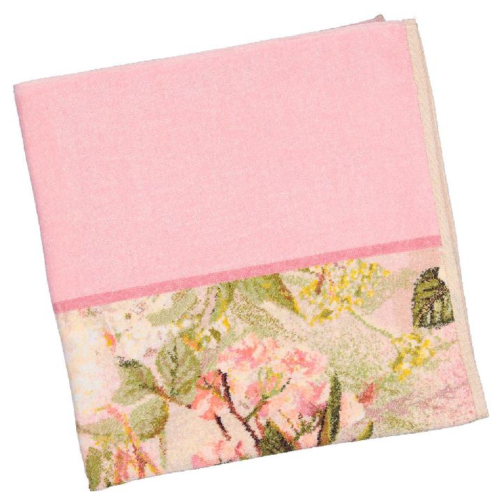 Полотенце Feiler Secret Garden 50x100см, цвет розово-бежевый