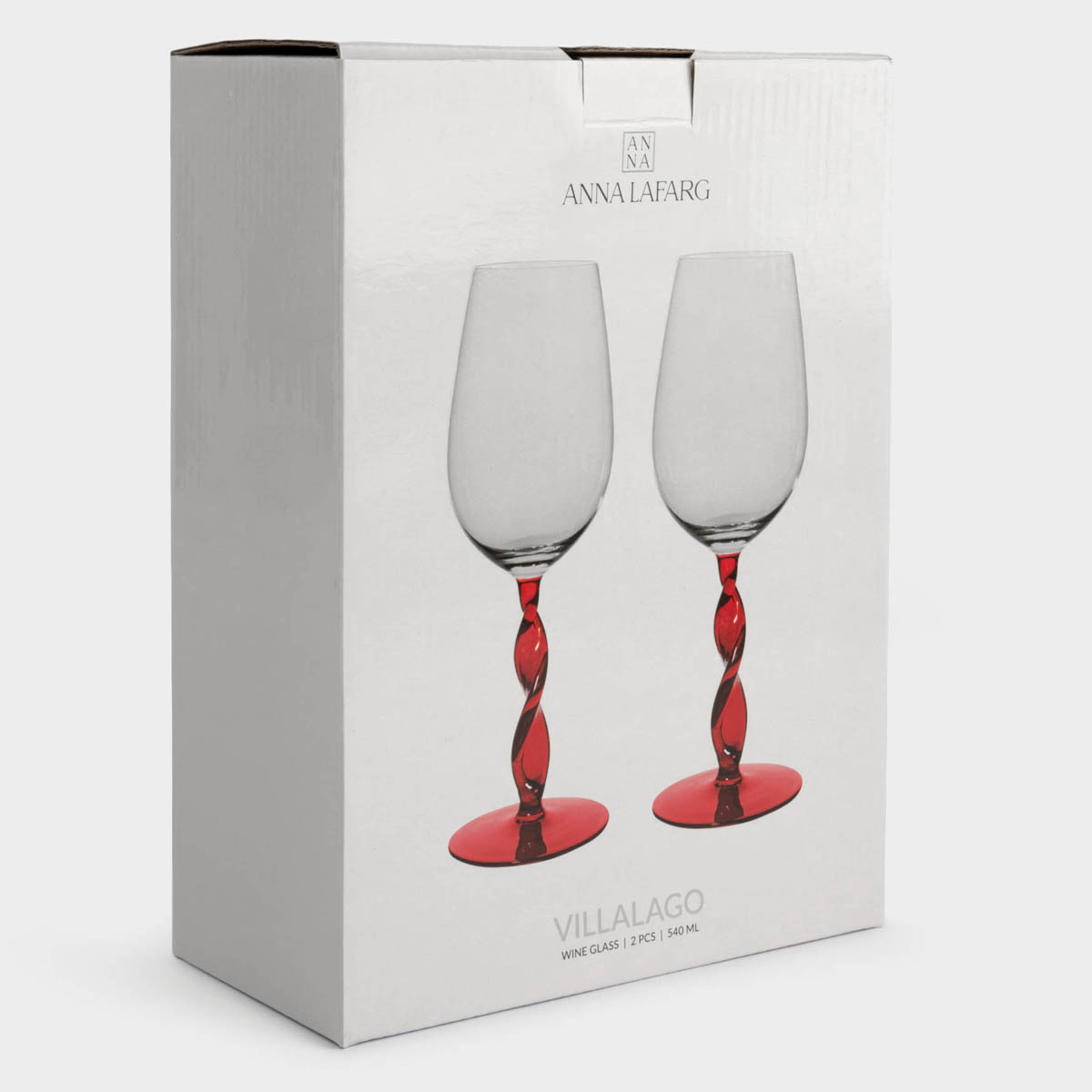 Набор бокалов для вина Anna Lafarg Чудесное Время, 2шт