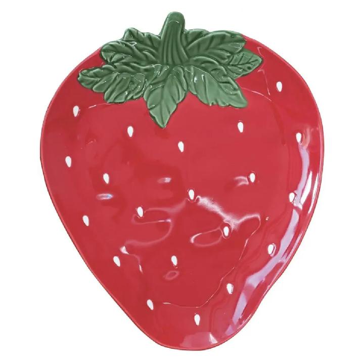 Блюдо Easy Life Jardin Des Fraises Strawberry 20,5x17,5см