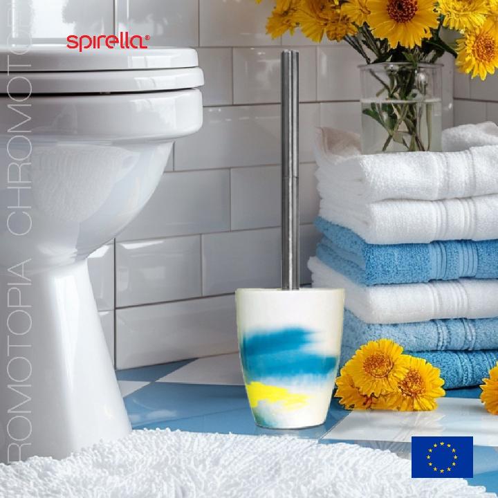 Ерш с подставкой Spirella Chromotopia