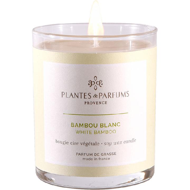 Свеча ароматическая Plantes et Parfums provence Белый бамбук