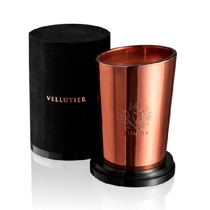 Свеча средняя Vellutier Prestige Пылающий закат