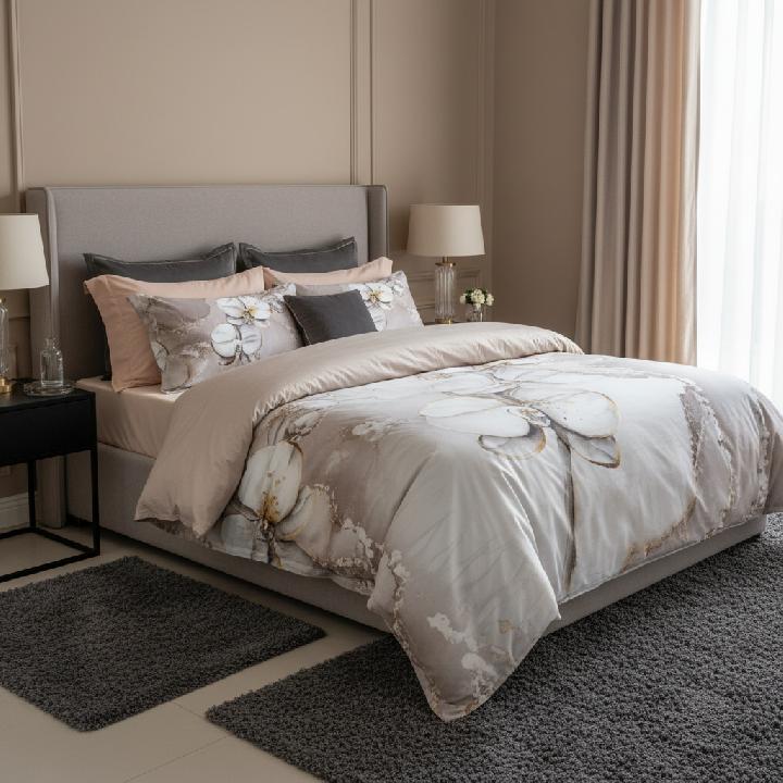 Комплект постельного белья семейный Emanuela Galizzi Orchidea