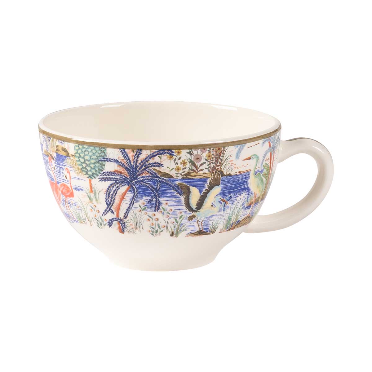 Набор чайных пар Gien Le Jardin Du Palais 260мл, 2шт