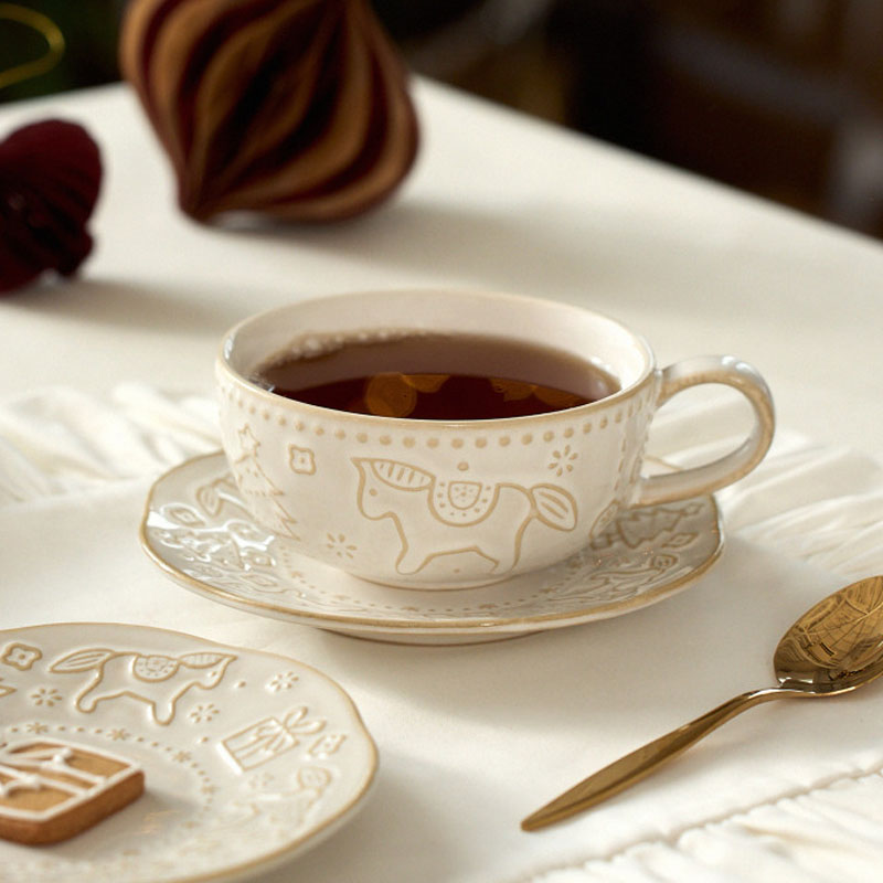 Набор чайных пар подарочный Divnaya Iva Пряничный Домик