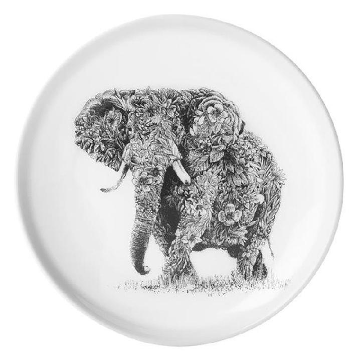 Тарелка 20см Maxwell & Williams Марини Ферлаццо. Африканский слон