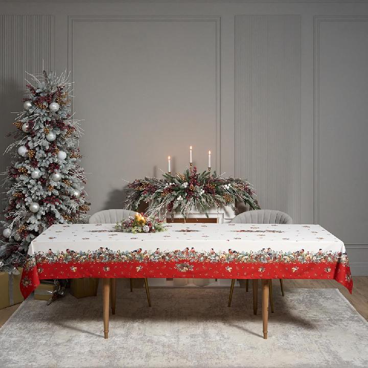 Скатерть Santalino Морозко 140х300см