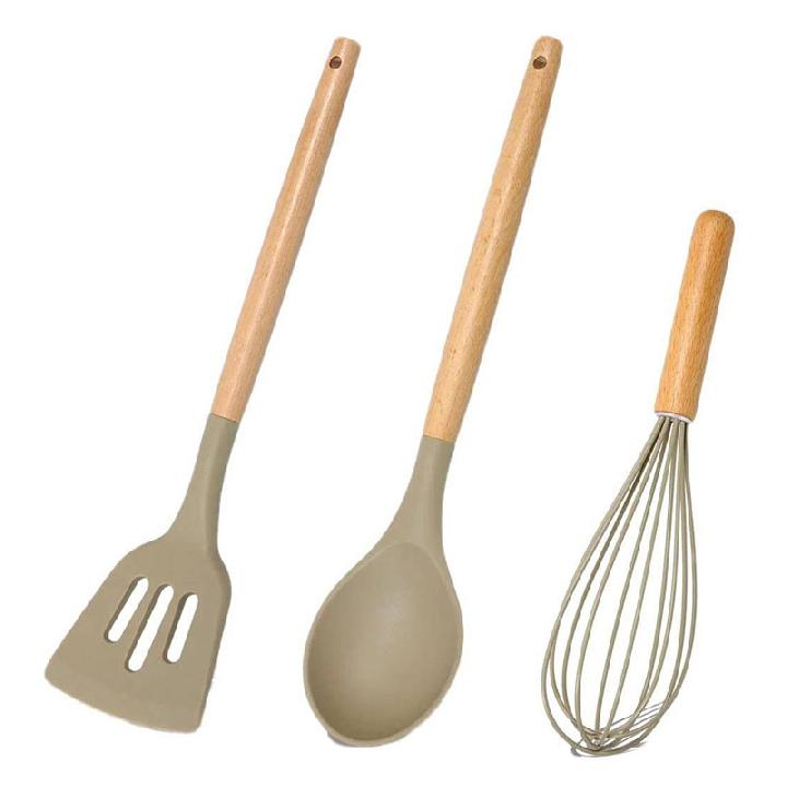Набор кухонных инструментов Frybest Glory: ложка, венчик, лопатка