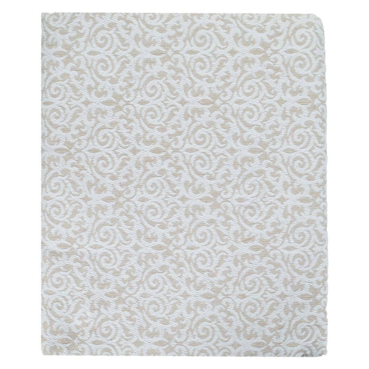 Покрывало 2-спальное Portugal Home Margot White & Linen 220x240см