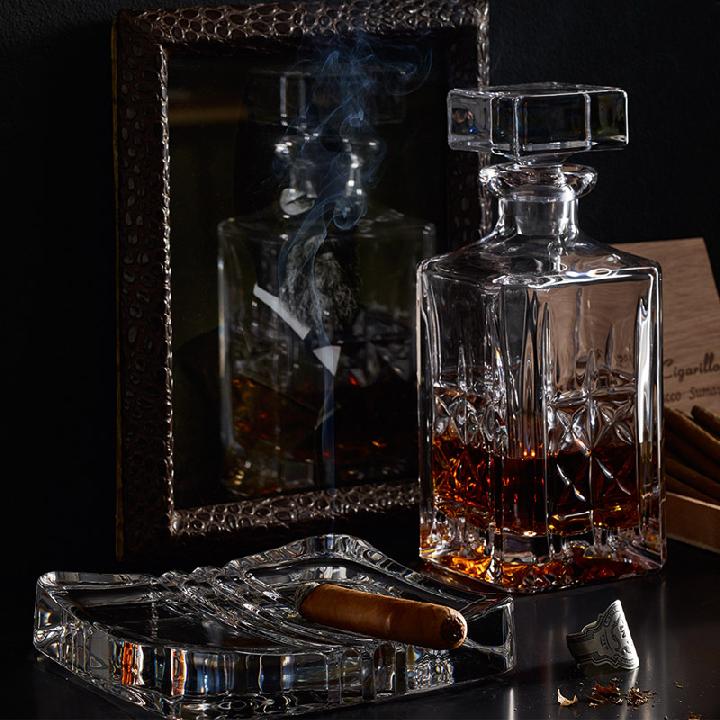 Пепельница для сигар Nachtmann Cigar в деревянной подарочной коробке