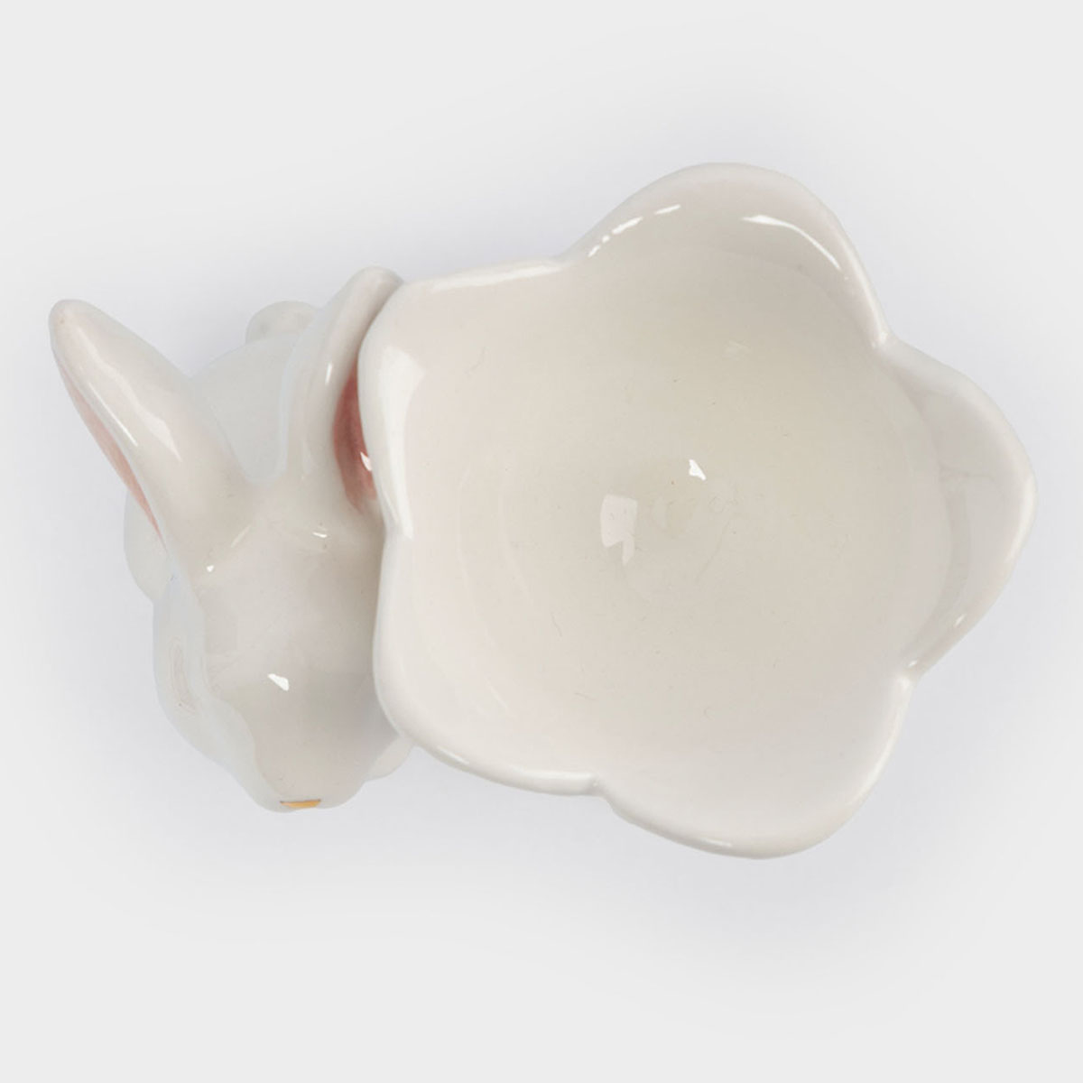 Подставка для яйца Anna Lafarg Пасха Золотая Кролик с цветком