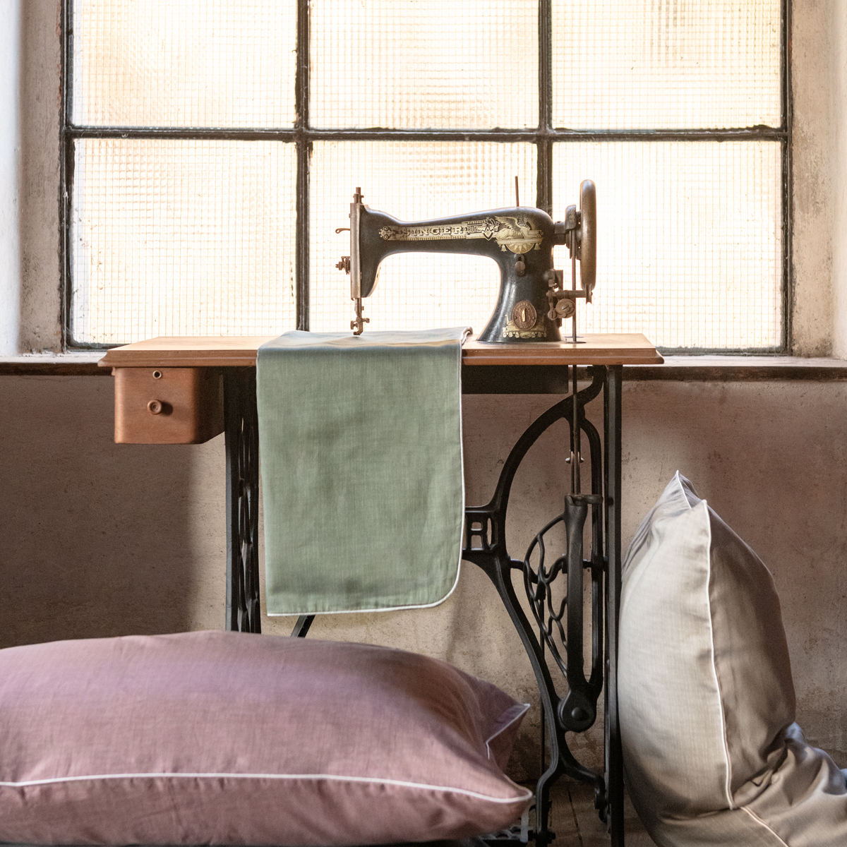 Комплект постельного белья евро Emanuela Galizzi Mikado 2552, темно-серый