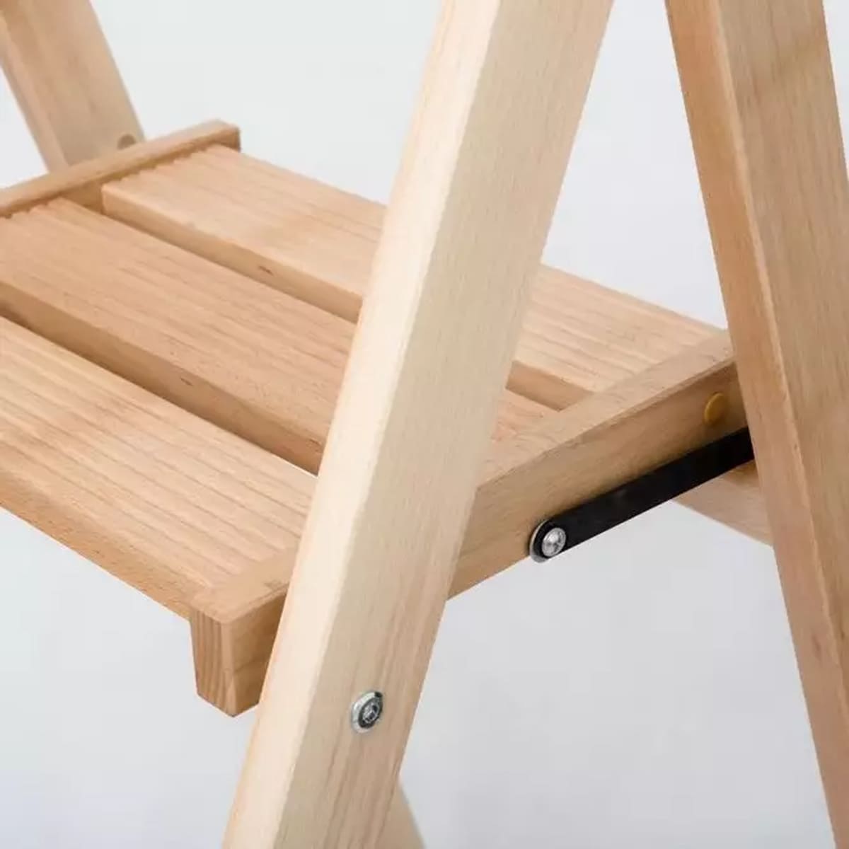 Стремянка Hoz-Block Батя 4 ступени, светлое дерево