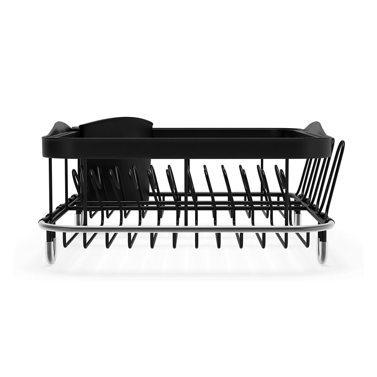 Сушилка для посуды Umbra Sinkin 28х14х47см, цвет черный