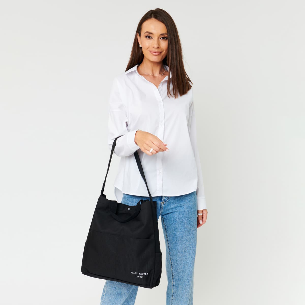 Сумка кросс-боди Henry Backer, цвет черный