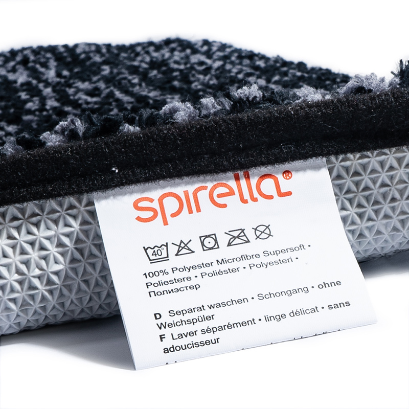 Коврик для туалета Spirella Gobi 55x55см, антрацит