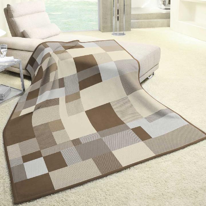 Плед 1,5-спальный Biederlack Orion Karo