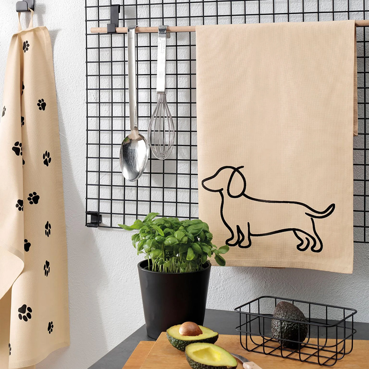 Полотенце кухонное Cawo Paws 50x70см