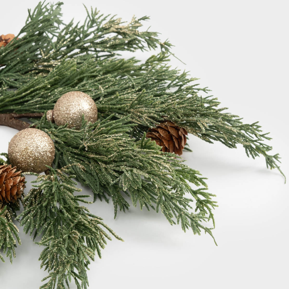 Венок декоративный Anna Lafarg Сказочный Город Золотые шары