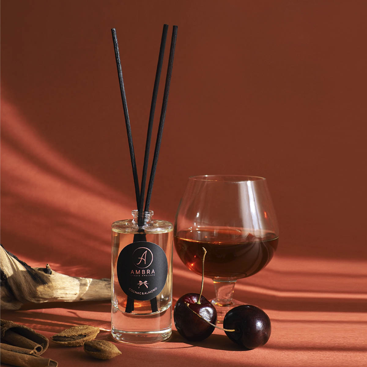 Диффузор ароматический Ambra Cognac & Almond 50мл