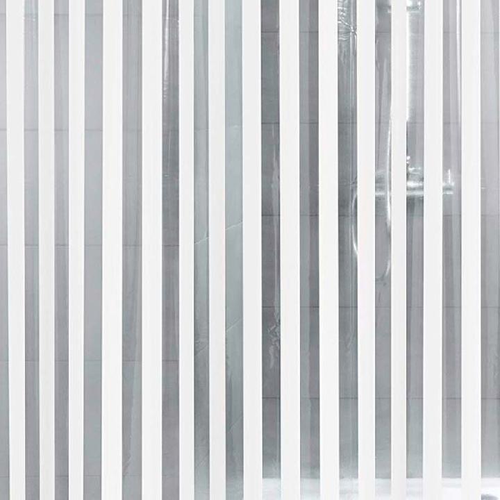 Штора для ванной комнаты Kleine Wolke Noa White