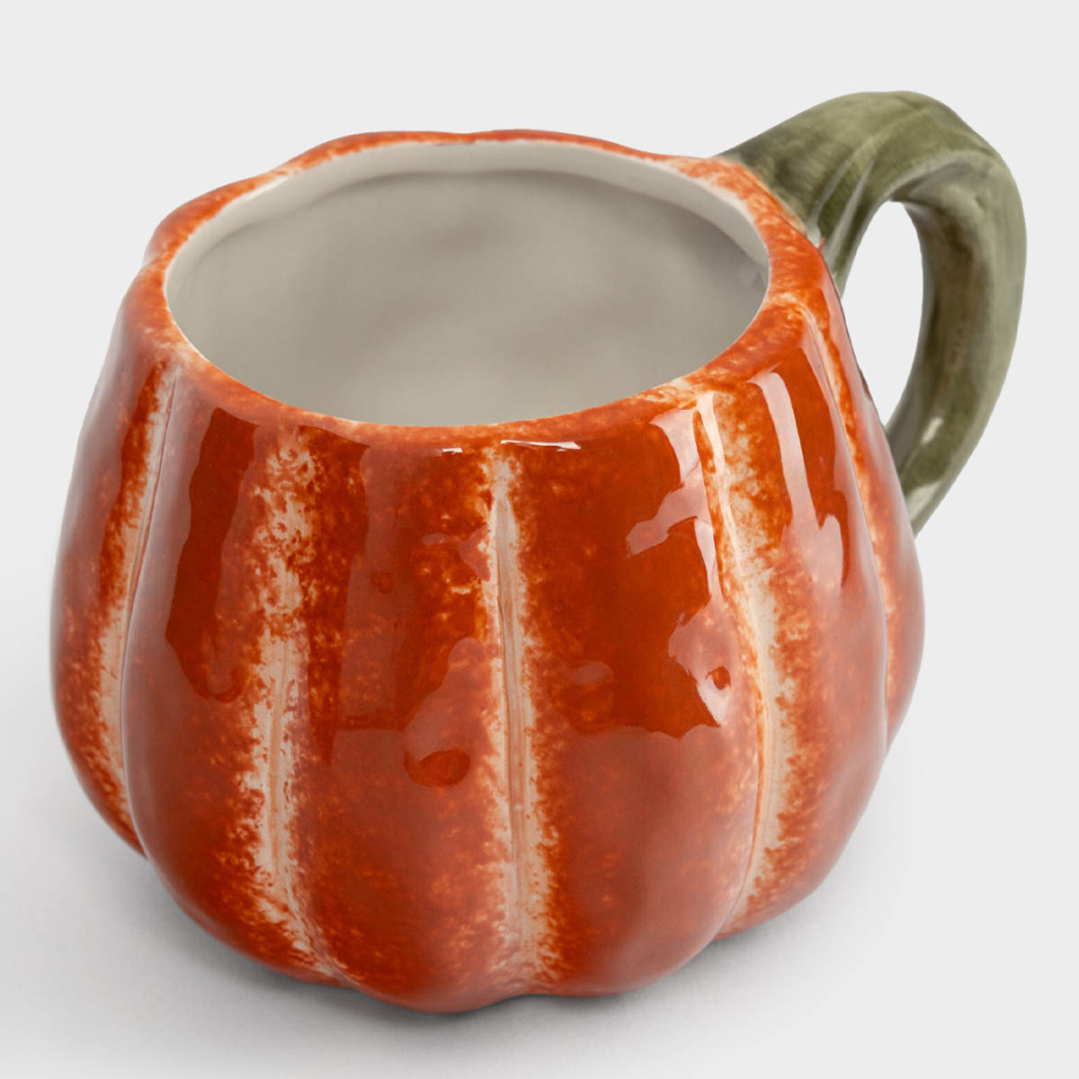 Кружка Anna Lafarg Bright Pumpkin Тыква с листом