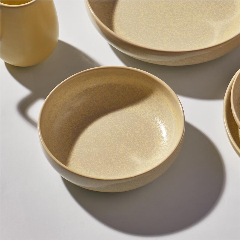 Салатник 16см Kenai Ceramics Luma, песочный